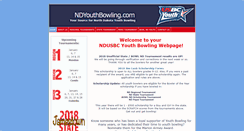 Desktop Screenshot of ndyouthbowling.com